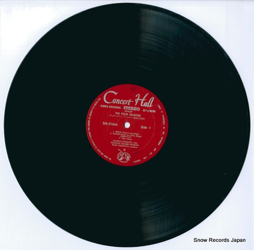 GAWRILOFF, SACHKO vivaldi; the four seasons SM-2164