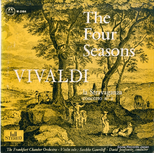 GAWRILOFF, SACHKO vivaldi; the four seasons SM-2164