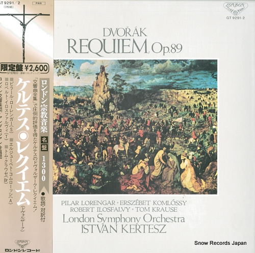KERTESZ, ISTVAN dvorak; requiem, op.89 GT9291-2