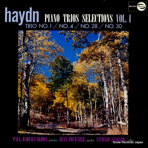 BADURA-SKODA, PAUL haydn; piano trios selections vol.1 MH5204