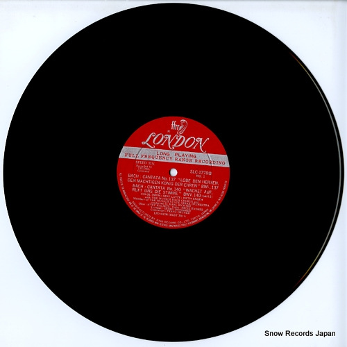 RICHTER, KARL bach; cantata no.137