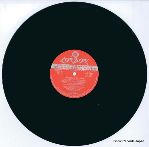 MEHTA, ZUBIN bruckner; te deum / mass no.2 SLA1158