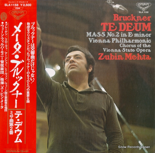 MEHTA, ZUBIN bruckner; te deum / mass no.2 SLA1158