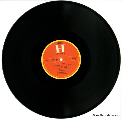 MAAZEL, LORIN brahms; symphony no.3 in f major op.90 MH5070