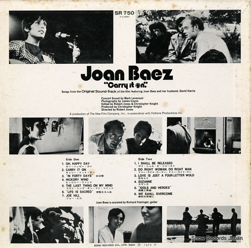 BAEZ, JOAN carry it on SR750