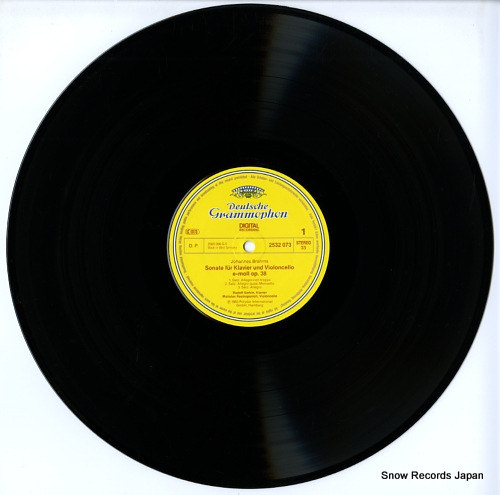 ROSTROPOVICH, MSTISLAV / RUDOLF SERKIN brahms; the cello sonatas 2532073