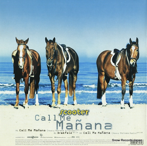 SCOOTER call me manana EDEL006607-0CLU