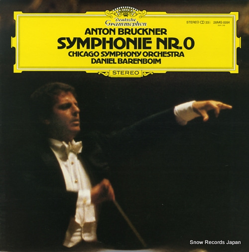 BARENBOIM, DANIEL bruckner; symphonie nr.0 28MG0091