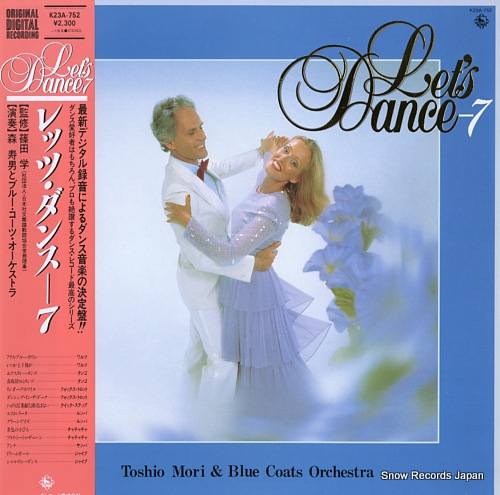 MORI, TOSHIO, AND BLUE COATS ORCHESTRA let's dance-7 K23A-752 - front cover