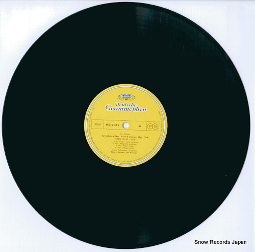 KARAJAN, HERBERT VON sibelius; symphony no.6, no.7 MG-2052