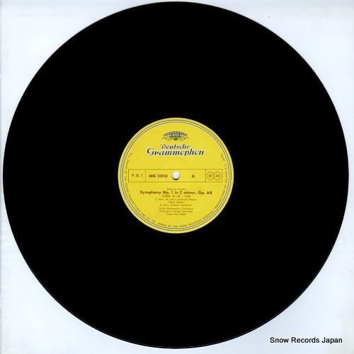 BOHM, KARL brahms; symphony no.1 in c minor, op.68 MG-2010