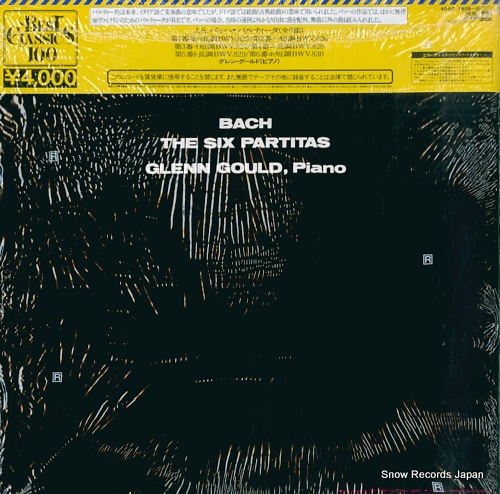 GOULD, GLENN bach; the six partitas 40AC1605-6