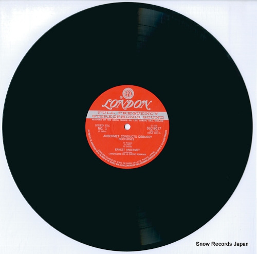 ANSERMET, ERNEST ansermet conducts debussy / nocturnes / la mer SLC8017