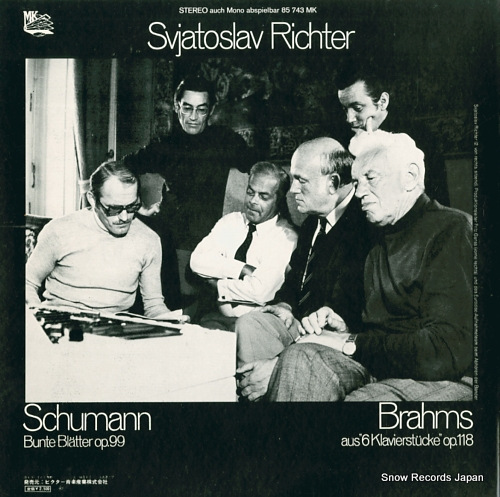 RICHTER, SVIATOSLAV schumann; bunte blatter op.99 MKX-2004