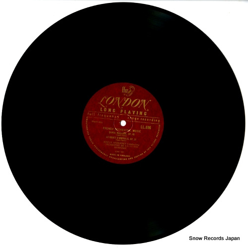 ANSERMET, ERNEST french orchestral music LL696