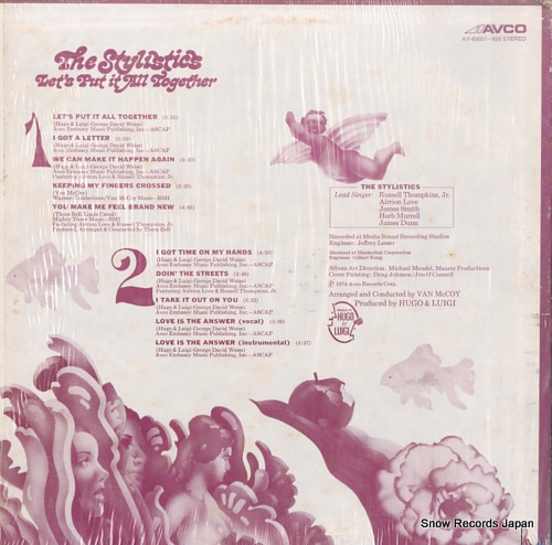 STYLISTICS, THE let's put it all together AV-69001-698