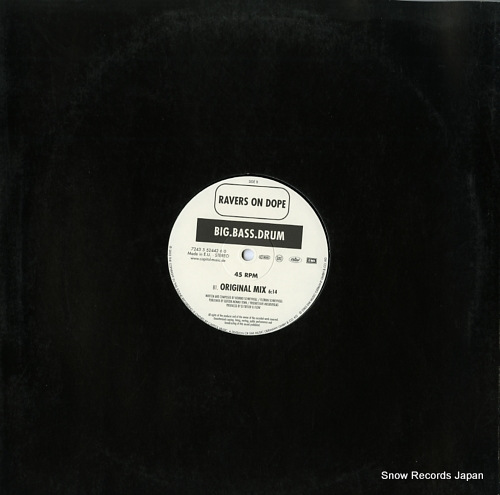 RAVERS ON DOPE trip 2 wonderland / big.bass.drum 724355244260 - back cover
