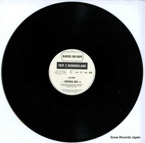RAVERS ON DOPE trip 2 wonderland / big.bass.drum 724355244260 - disc