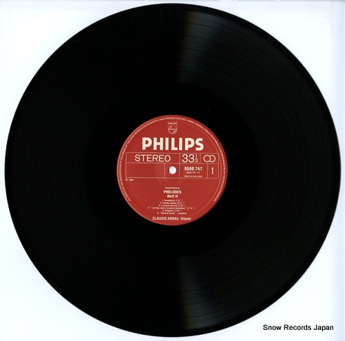ARRAU, CLAUDIO debussy; preludes / volume2 9500747