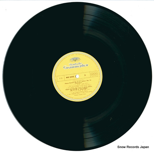 KEAMPFF, WILHELM beethoven; 3 piano sonatas MG-2002