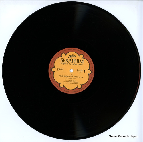TORTELIER, PAUL dvorak; 'cello concerto in b minor AA.5020