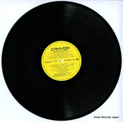 WYATT, CAROL weihnachtslieder C20G0004 - disc