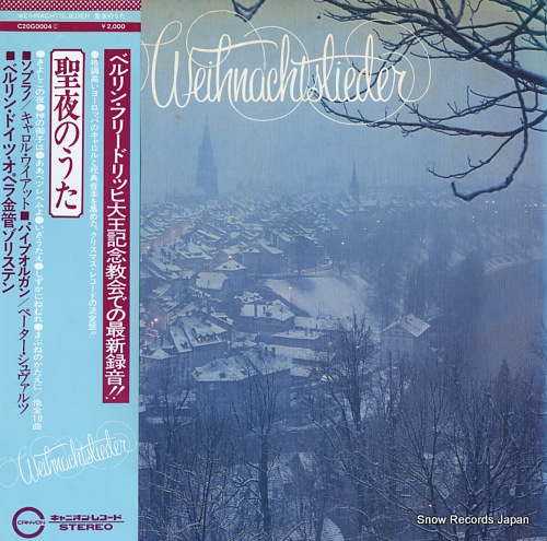 WYATT, CAROL weihnachtslieder C20G0004 - front cover