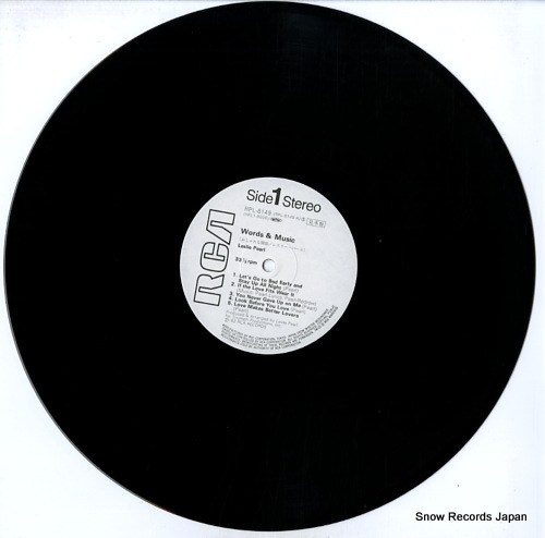 PEARL, LESLIE word & music RPL-8149
