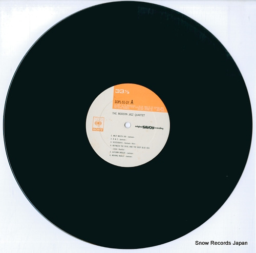 MODERN JAZZ QUARTET, THE modern jazz quartet SOPL-51-SY