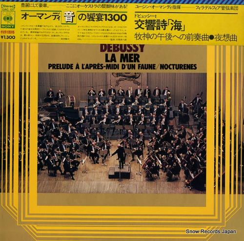 ORMANDY, EUGENE debussy; la mer / prelude a lapres-midi d'un faune / nocturenes 13AC127