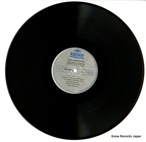 RICHTER, KARL bach; johannes-passion MAF8048/50