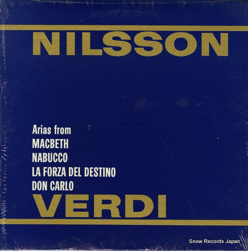 ビルギット・ニルソン nilsson verdi OS25742