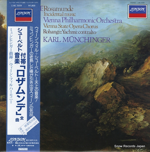 MUNCHINGER, KARL schubert; overture 