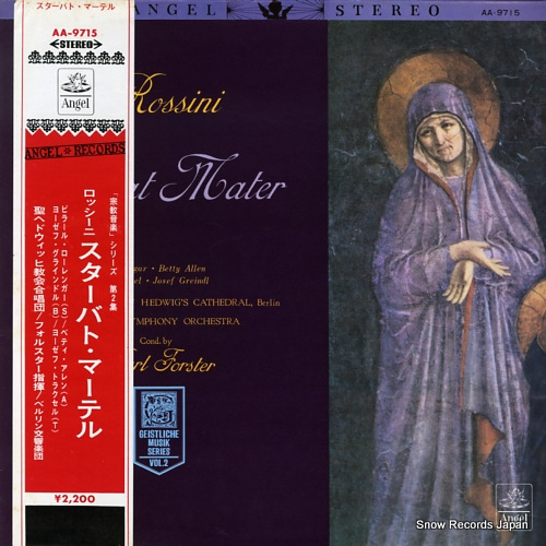FORSTER, KARL rossini; stabat mater AA.9715