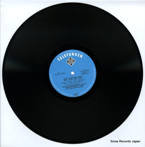 HARNONCOURT, NIKOLAUS bach; ouverturen 1-4 K15C-9050/1
