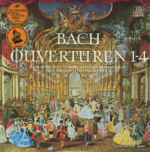 HARNONCOURT, NIKOLAUS bach; ouverturen 1-4 K15C-9050/1