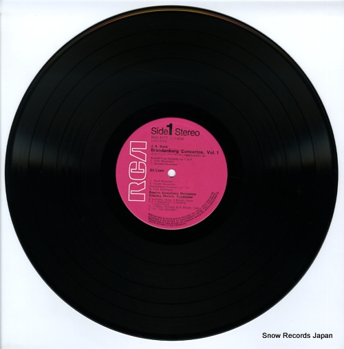 MUNCH, CHARLES bach; brandenburg concertos vol.1 RGC-1127