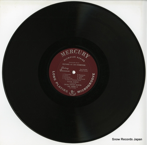 KUBELIK, RAFAEL mussorgsky-ravel; pictures at an exhibition MG50000