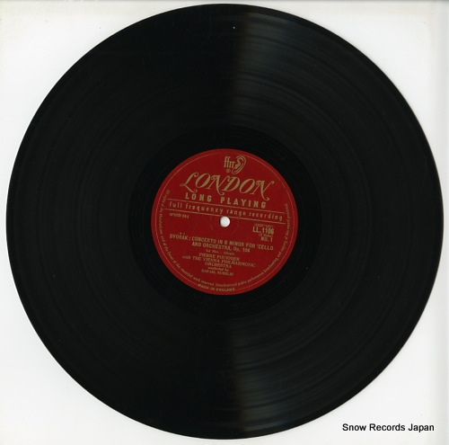 FOURNIER, PIERRE dvorak; concerto in b minor for 'cello and orchestra opus104 LL-1106