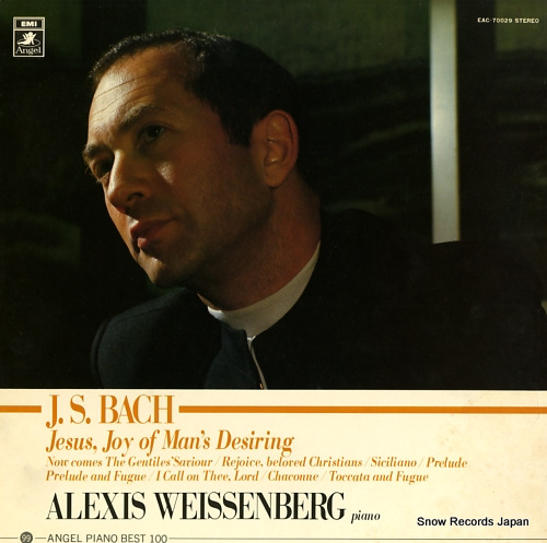WEISSENBERG, ALEXIS bach; jesus, joy of man's desiring EAC-70029