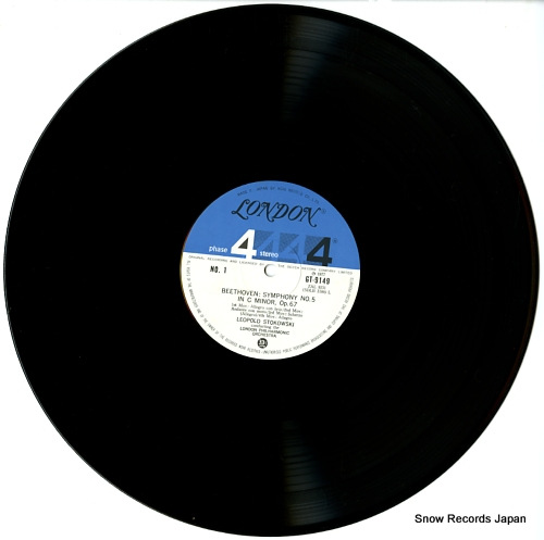 STOKOWSKI, LEOPOLD beethoven; symphony no.5 GT9149