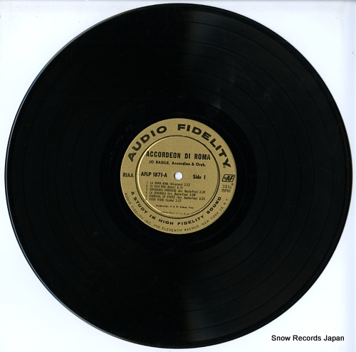 BASILE, JO, ACCORDION AND ORCHESTRA accordeon di roma vol.2 AFLP1871
