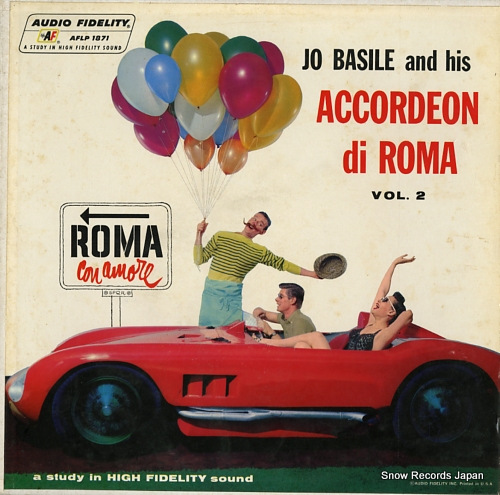 JO BASILE, ACCORDION AND ORCHESTRA accordeon di roma vol.2 AFLP1871