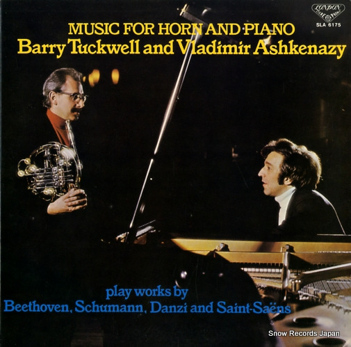 ASHKENAZY, VLADIMIR music for horn and piano SLA6175