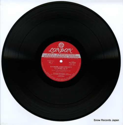 BACKHAUS, WILHELM schumann; piano concerto in a minor SLC-6058