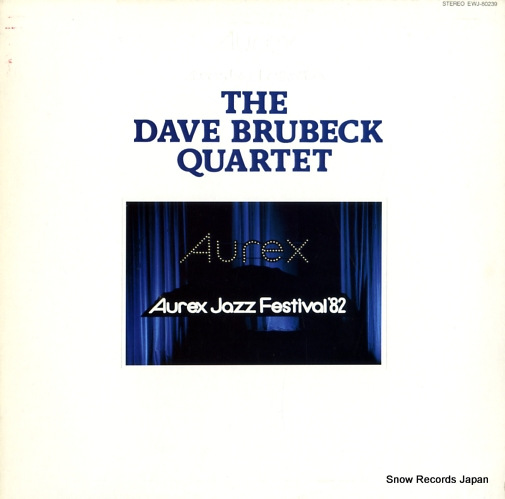 BRUBECK, DAVE aurex jazz festival '82 EWJ-80239