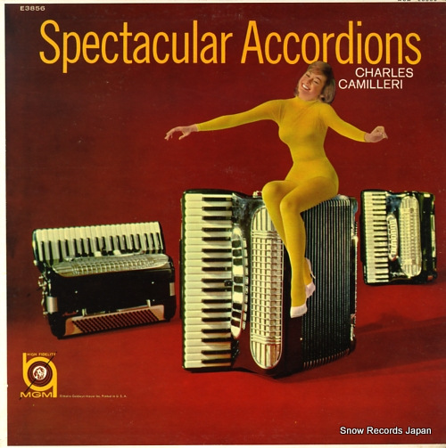 CAMILLERI, CHARLES spectacular accordions E3856