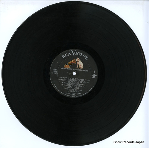 ARTHUR MURRAY TV DANCE ORCHESTRA, THE arthur murray's music for dancing LPM-1909