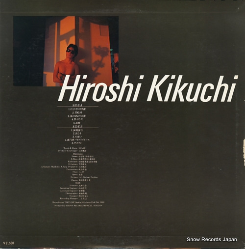 KIKUCHI, HIROSHI 1 GWS-4006