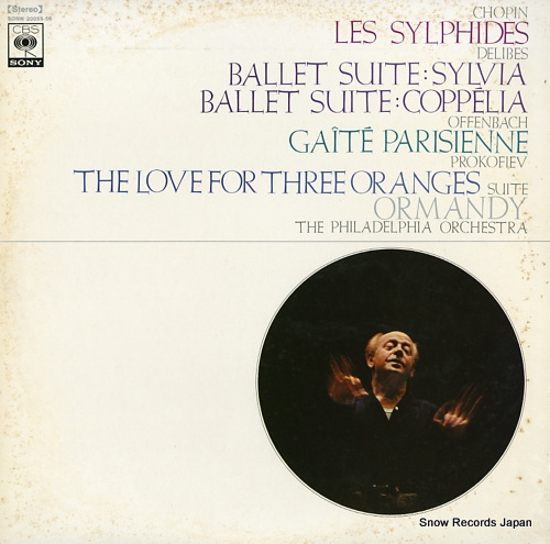 ORMANDY, EUGENE chopin; les sylphides SONW20055-56